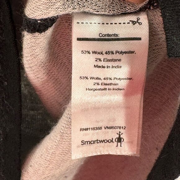 Smartwool Black Long Sleeve IntraKnit 200 Shirt Womens Size M - Picture 3 of 5